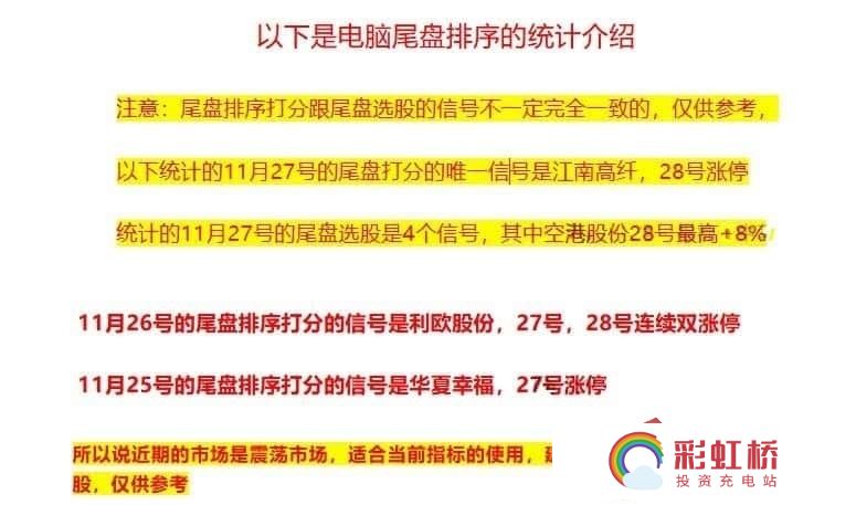 彩虹桥-投资充电站